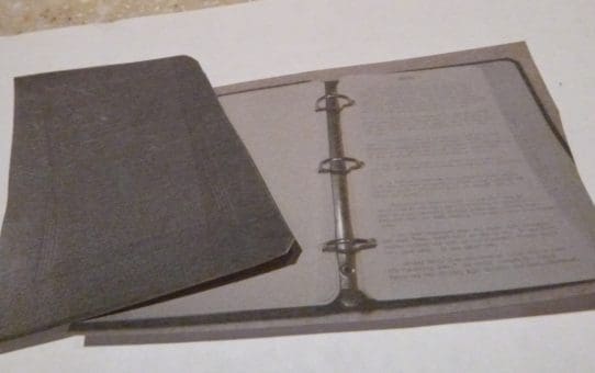 From the Secretary's Minutes