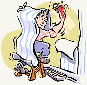 Fairview's One-Armed Paper Hanger